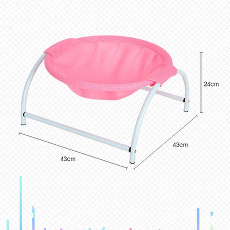 rosa  hammock för husdjur